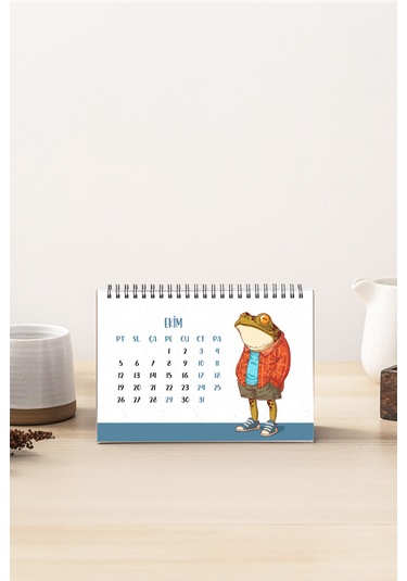 Hayvan Tasarım 2026 Masa Takvimi Pytktkv025