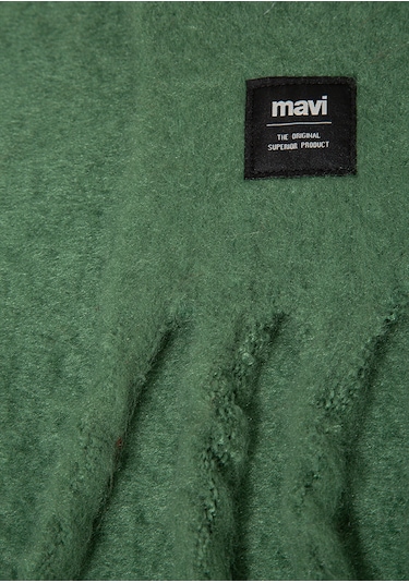Mavi - Yeşil Atkı 1912844-19133 Yeşil