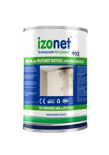 İzonet 902 Nem Ve Rutubet Boyası Solvent Bazlı 5 Kg.