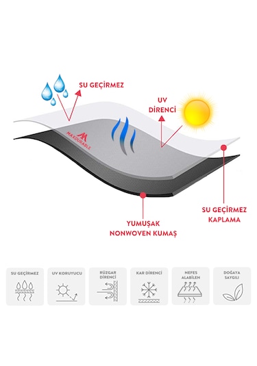 Arora Felix Pro Kabinli 3 Tekerlekli Motor Brandası Su Geçirmez
