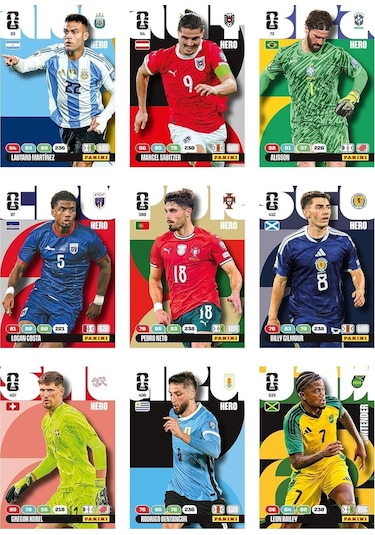 Dünya Kupası Fıfa 2026 Panini Adrenalyn Xl Upgrade Set Koleksiyon Kartı 1 Paket 50 Kart