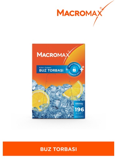 Kilitli Sistem Buz Torbası 196 Adet Buz Küpü, Sızdırmaz Pratik Ku