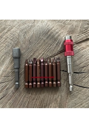 Elka Esnek Manyetik Bits Uzatma Matkap Uç Seti Ph1-pz1-ph2-t30-pz3-11pcs