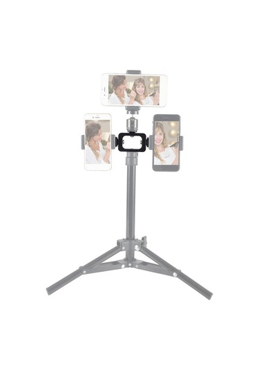 Singree 3'lü Telefon Desteği - Profesyonel Canlı Yayın Ve Vlog Çekimleri İçin Hafif Metal Stand