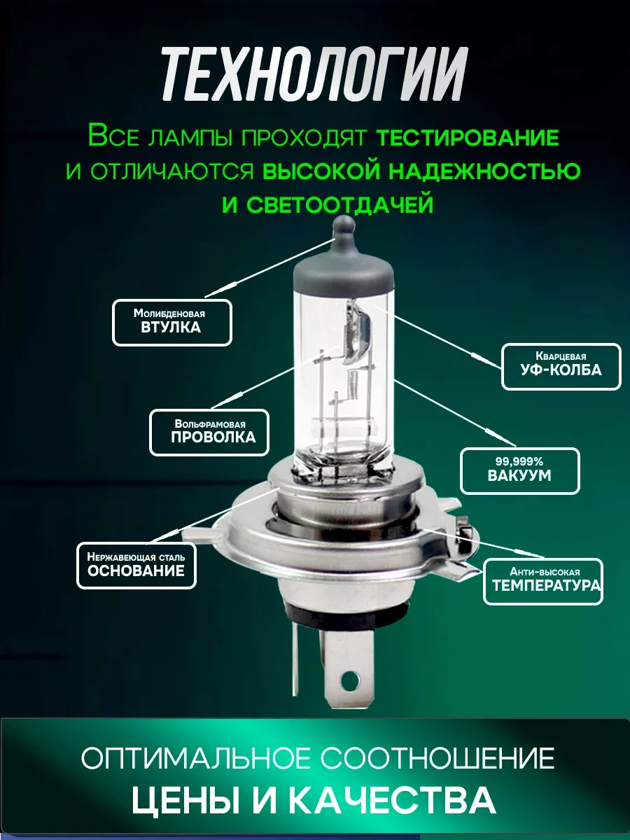 Rich Car Otomobil Lambaları H4, 3200k, 2 Adet 239836737