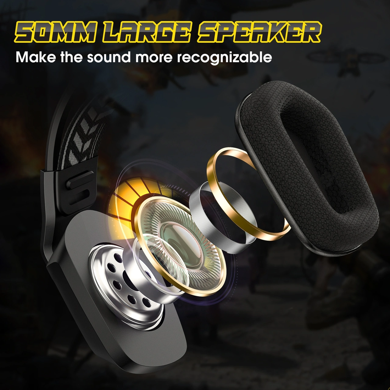 Sones Onıkuma X13 Rgb Renkli Aydınlatmalı Kablolu Oyuncu Kulaklığı Mikrofonlu, Uzunluk: 2,2 M