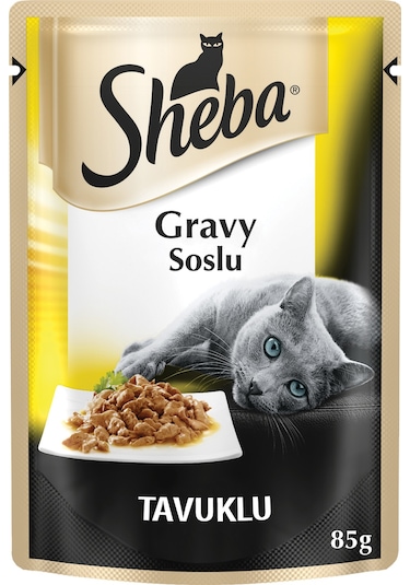 Sheba Tavuklu In Gravy Pouch Yetişkin Kedi Maması 85 G