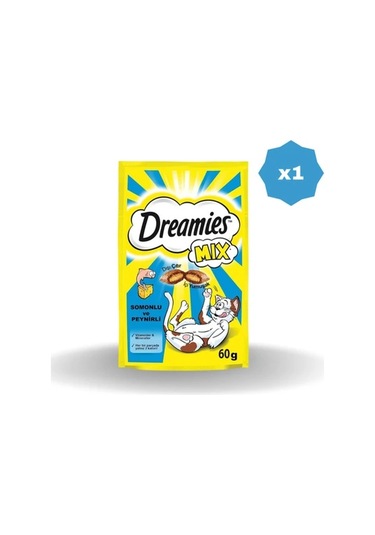 Dreamies Kedi Maması Somonlu Ve Peynirli 60 Gr - 1 Adet
