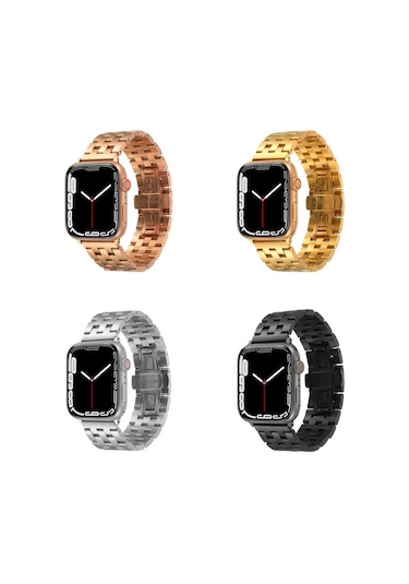 Watch 38mm Uyumlu Krd-20 Metal Cppl Kordon-siyah