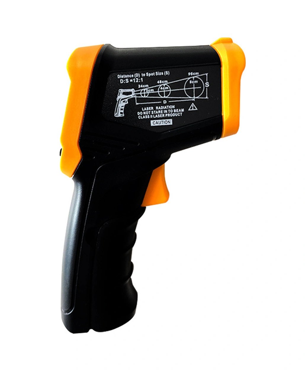 Folinda El Tipi Kızılötesi Sıcaklık Ölçer -50 C/+500 C, Lcd Ekran, Temassız Ölçüm, C/ F Dönüşümü, Çok Amaçlı Pil Dahil Değil