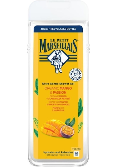 Le Petit Marseillais Mango Ve Çarkıfelek Meyvesi Duş Jeli 400 ML