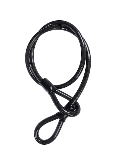 Ranyeek 115 Cm Esnek Çelik Bisiklet Kablosu - Güçlü Pvc Kaplama, Çift Halka Tasarımı İle Bisiklet Ve Motosiklet Kilitleme İçin İdeal Çok Renkli