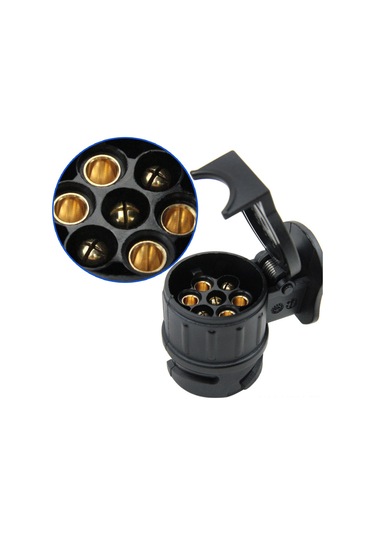 Suofeng 12v 13-pin'den 7-pin'e Elektrik Adaptörü - Avrupa Standartlı Treylerler İçin Güvenli Bağlantı Ve Sinyal Transferi