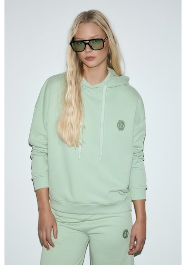 Urban Beat Elıtsa Kadın Mint Yeşil Sweatshirt Mint Yeşili