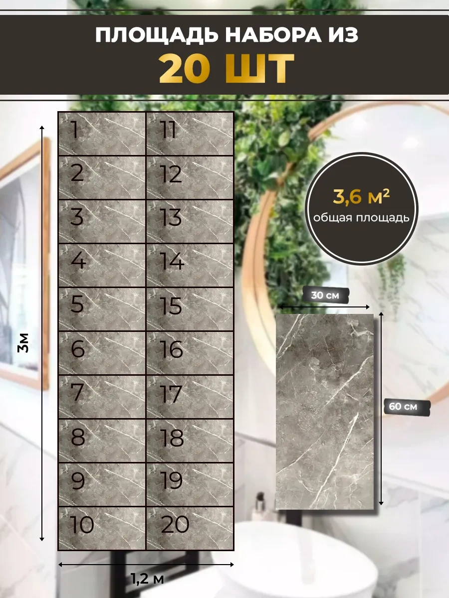 Biruda Home Kendinden Yapışkanlı Paneller 436967434