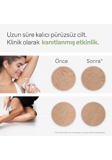 Braun IPL Silk Expert Pro 3 PL3132 2 Başlık İle Tüy Alma Lazer Epilatör + Venüs Tıraş Bıçağı + Çanta