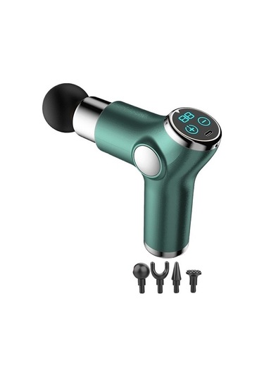 Mini Fascial Gun Küçük Fitness Kas Gevşetici Ev Elektrikli Masaj Kjhgu9 Açık Yeşil