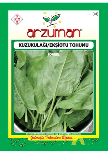 Arzuman Kuzukulağı Ekşiotu Tohumu 3 G 3600 Adet