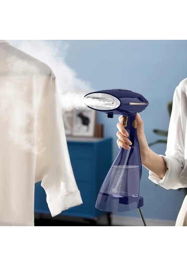 Elmpaly Pancerka 1 Adet Mavi Taşınabilir El Tipi Kıyafet Ütüsü 1500w Hızlı Isınma Büyük Hazne