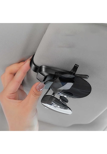 Bentley Mulsanne Ewb Lwb İçin Araba Güneşlik Gözlük Tutucu Klips, Gözlük Lensleri Korur Visor Askı Güneş Gözlüğü Bilet Kartı Organizatör, Siyah