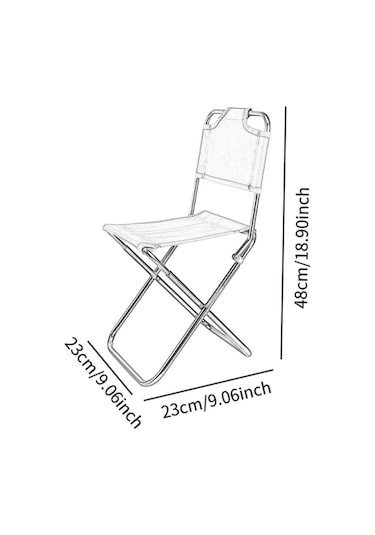 Dolıty Seyahat Sırt Çantası Katlanır Sandalye Yeşil Yeşil Çok Renkli