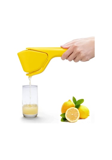 Kangvka Kolay Sıkma Özellikli Manuel Portakal Ve Limon Sıkacağı, Pp Malzeme, 25cm