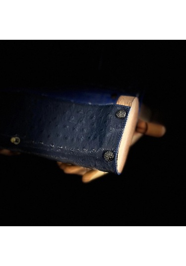 Hakiki Deri, El Yapımı Bayan Çanta, Bayan Cüzdan Larissa V36 Lacivert