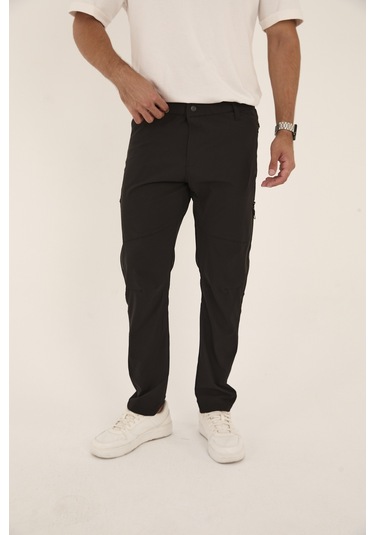 Camp531 Outdoor Tactical Su İticili Likralı Yazlık Erkek Taktik Pantolon Siyah