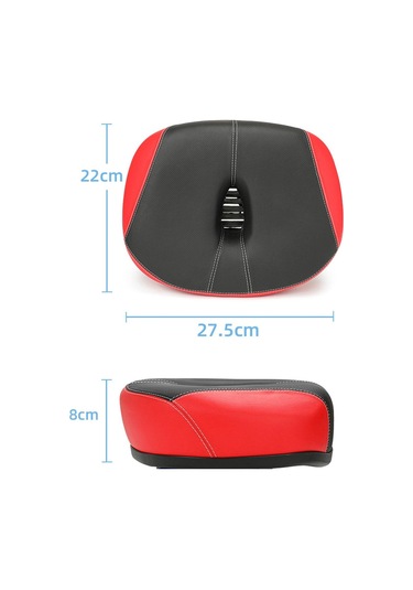 Suntek Konfor Bisiklet Koltuk Minderi Dağ Bisikleti Kırmızı