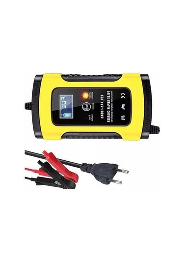 Novahub Trading Şarj Sarı Pil Motosiklet Cihazı Araba 6a 12v - We