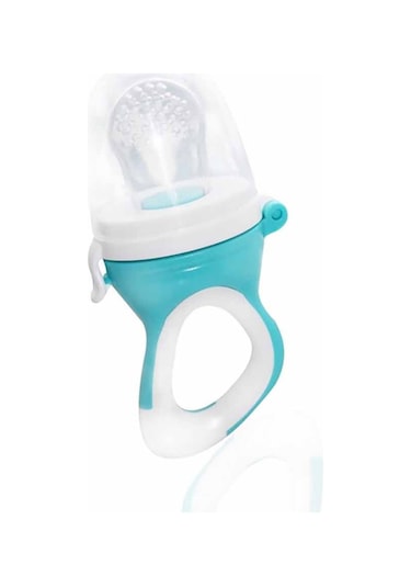 Babyjem Silikon Uçlu Meyve Sebze Emziği Mavi