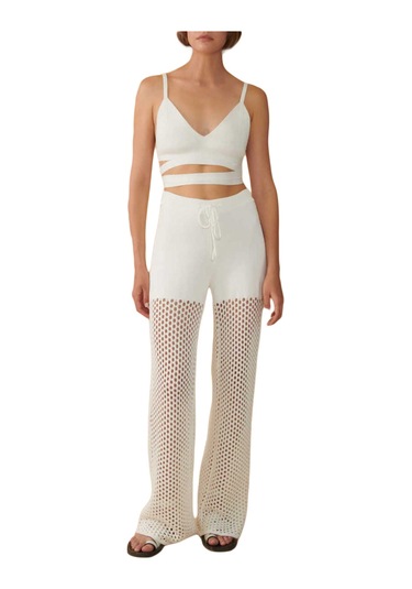 Pantolon Uniseks Beyaz Pantolon - W22s09d130pn Beyaz