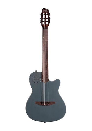 Godin 052387 Multiac Mundial Elektro Klasik Gitar Arctik Blue