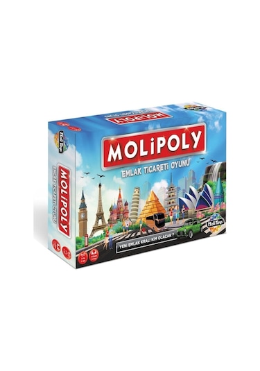 Molipoly Emlak Ticaret Oyunu Ve Kızma Birader 2'li Set
