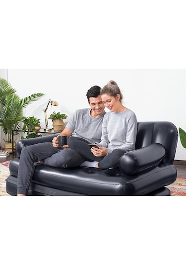 Bestway Açılır Koltuk 188x152x64 Siyah