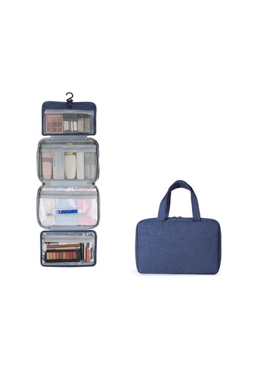 Moveevo Taşınabilir Seyahat Makyaj Çantası Su Geçirmez Saklama Çantası Kozmetik Çantası Makyaj Aletleri Düzenleyici