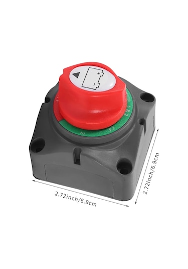 AKÜ DEVRE KESİCİ ŞALTERİ 300A 3P 12-48V 1+2 ÇİFT DEVRELİ 2 KADEME