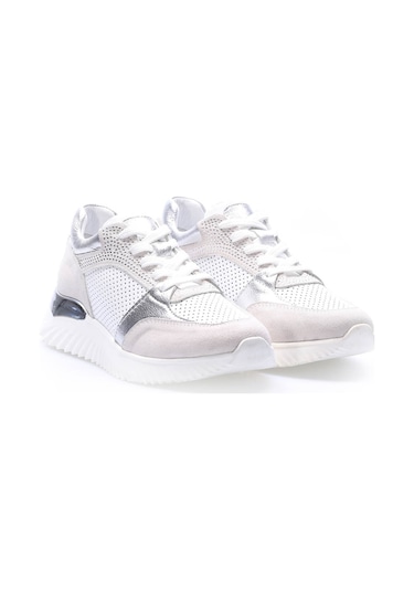 Fast Step Hakiki Deri Kadın Casual Ayakkabı 757za25041 Gümüş
