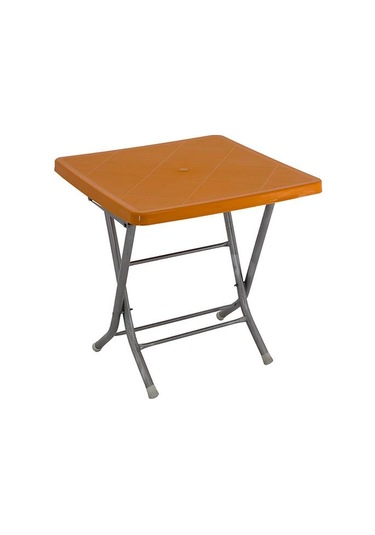 Luna 80x80 Katlanır Ayaklı Masa Tik Eko