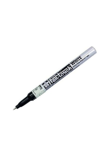 Sakura Pen-Touch Extra Fine Permanent Kalem Beyaz 0.7 MM Beyaz