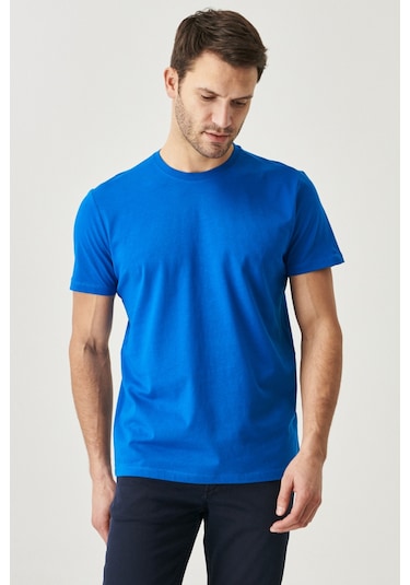 Ac&Co / Altınyıldız Classics Erkek Beyaz-sax-ındıgo Melanj-lacı-bordo Slim Fit Dar Kesim Bisiklet Yaka 5'li Tişört Paketi Beyaz-sax-ındıgo Melanj-lacı-bordo Çok Renkli Ac&Co / Altınyıldız Classics Erkek Beyaz-sax-ındıgo Melanj-lacı-bordo Slim Fit Dar Kesim Bisiklet Yaka 5'li Tişört Paketi Beyaz-sax-ındıgo Melanj-lacı-bordo Çok Renkli