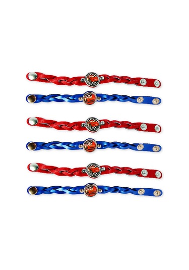 Cars 6lı Bileklik Doğum Günü