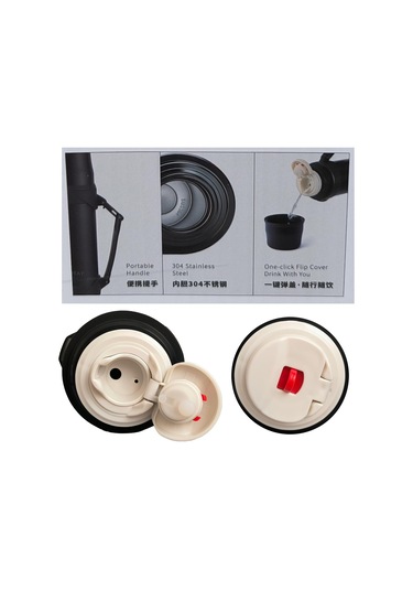 Shotay Adventure 1200ml Outdoor Çelik Termos Gümüş St-8213g