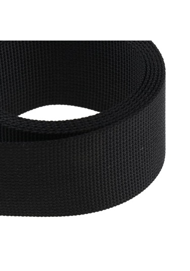 Suntek 2 M Hafif Ağır Naylon Tırmanma Dokuma Kemer Sırt 38mm Siyah