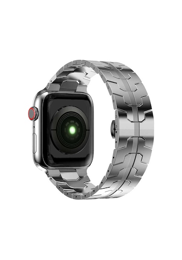 Watch 44mm Uyumlu Krd-63 Metal Tlzn Kordon-gümüş