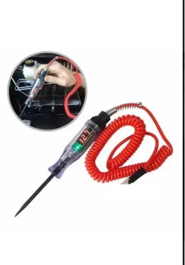 Oto Test Kontrol Kalemi Dijital Ölçüm 6-24v