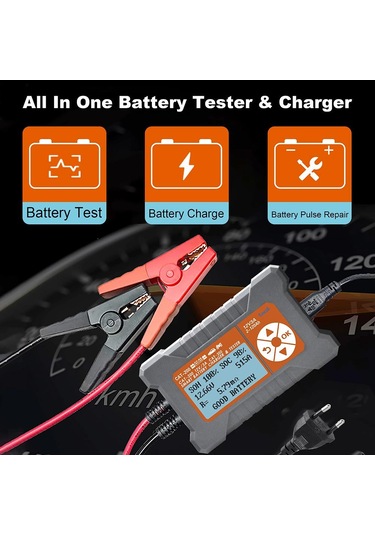 Lancol Akü Test Ve Sarj Cihazi 12v/3a Cat-200