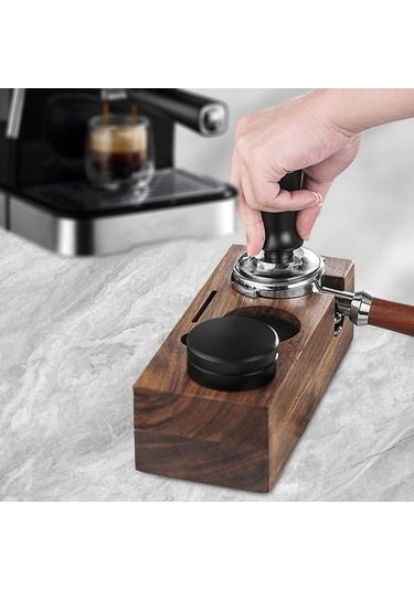 Ulzyvf Tutucu Suntek Sabotaj Mat Magideal Kahve Espresso B-51mm-53mm Ahşap Og Diğer