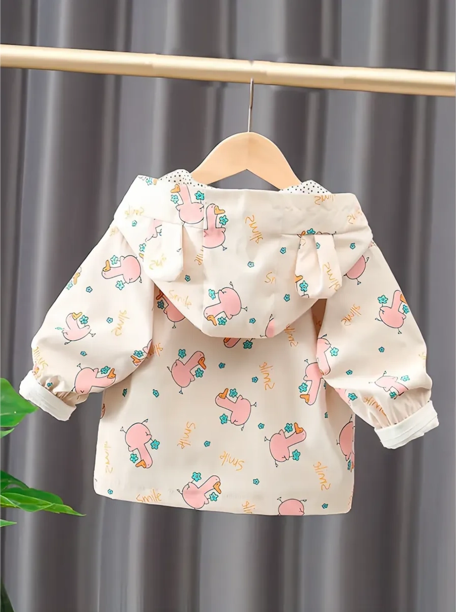 Ilvıa Çocuk Kapüşonlu Rüzgarlık 447273871 Sütlü