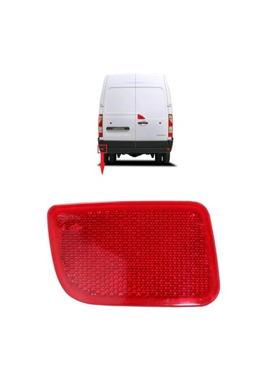 Master Iıı 2009- Arka Tampon Reflektörü Sol Oem No 265653569r